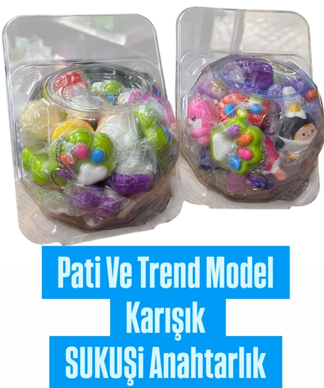 PATİ MODEL VE KARIŞIK SUKUŞİ / 24LÜ PAKET
